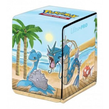 Ultra Pro - Pokemon - Alcove Flip Deck Box - Gallery Series Seaside (7946252714231)