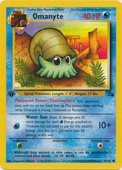 Fossil - 1st Edition - 52/62 : Omanyte (Non Holo) (7972740104439)