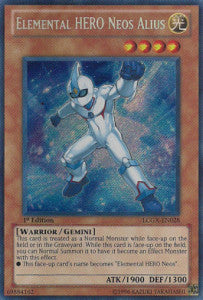 YGO - Legendary Collection 2: Mega Pack - LCGX-EN028 : Elemental HERO Neos Alius (Secret Rare) - Unlimited (8109867499767)