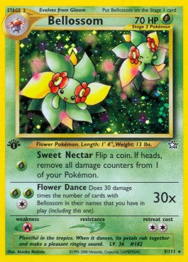 Neo Genesis, Unlimited - 003/111 : Bellossom - (Holo) (8182978347255)
