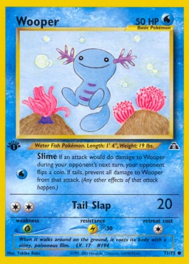 Neo Discovery, Unlimited - 071/111 : Wooper - (Non Holo) (8200211038455)