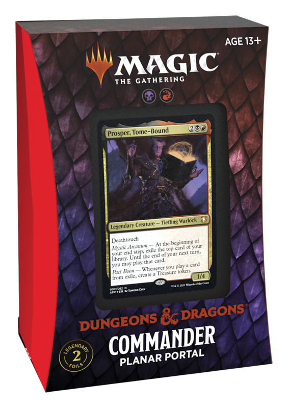 Magic The Gathering - Commander Deck - Dungeons & Dragons: Adventures in the Forgotten Realms  - Planar Portal (7943293534455) (7943603093751)
