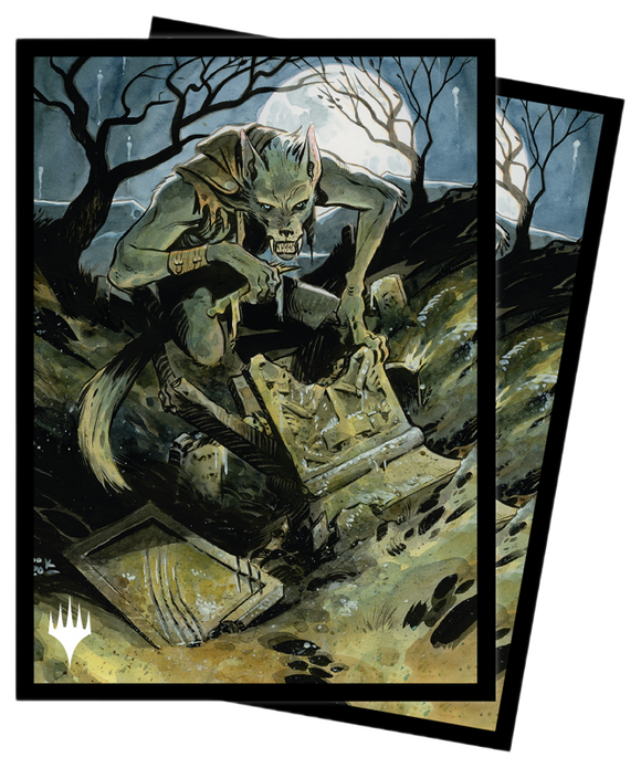 Card Sleeves - Magic The Gathering  - Graveyard Glutton - Innistrad: Midnight Hunt - QTY: 100 (7962879459575)