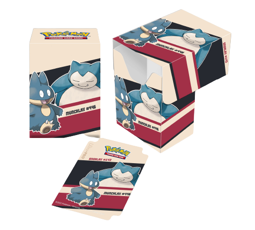 Ultra Pro - Full View Deck Box - Snorlax & Munchlax (7946250453239)