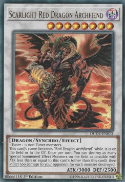 Duel Devastator - DUDE-EN013 : Scarlight Red Dragon Archfiend (Ultra Rare) (1st Edition) (8087241130231)