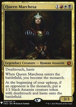 MTG - Mystery Booster - 078/221 : Queen Marchesa (Non Foil) (8002268266743)