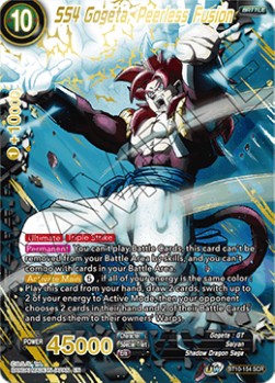 Rise of the Unison Warrior - BT10-154 : SS4 Gogeta, Peerless Fusion (Secret Rare) (1st Edition) (8126032675063)