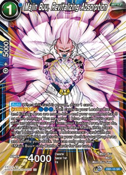 Dragon Ball Super - Battle Evolution Booster - EB1-015 : Majin Buu, Revitalizing Absorptionk (Foil) (8112463839479)