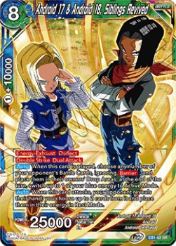Dragon Ball Super - Battle Evolution Booster - ED1-062 : Android 17 & Android 18, Siblings Revived (Foil) (8112462594295)