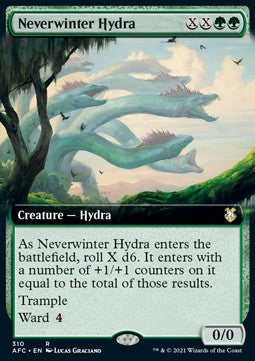 MTG - Adventures in the Forgotten Realms - 310 : Neverwinter Hydra (Non Foil) (Borderless) (8106410606839)