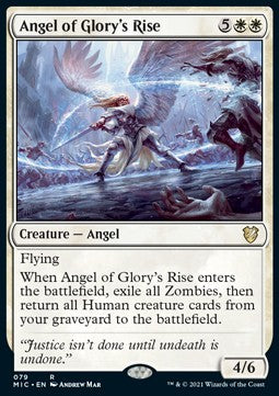 MTG - Innistrad: Midnight Hunt - Commander - 079 : Angel of Glory's Rise (Non Foil) (8107968692471)