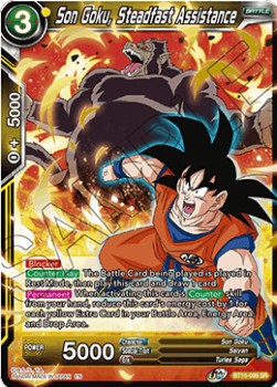 Saiyan Showdown - BT15-096 : Son Goku, Steadfast Assistance (Super Rare) (8121025528055)