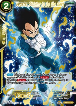 Dragon Ball Super - Mythic Booster - TB3-051 : Vegeta, Striving to be the Best (Foil) (8112461906167)