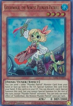 Ghosts From The Past: The Second Haunting - GFP2-EN094 : Goldenhair, the Newest Plunder Patroll (Ultra Rare) - 1st Edition (8079704260855)