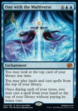 MTG - The Brothers' War - 059/287 : One with the Multiverse (Foil) (8073506095351)