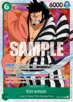 One Piece - Romance Dawn - OP01-040 : Kin'emon (Super Rare) (8059114717431)