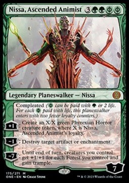 MTG - Phyrexia: All Will Be One - 175/271 : Nissa, Ascended Animist (Non Foil) (8073510289655)