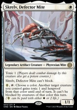 MTG - Phyrexia: All Will Be One - 033/271 : Skrelv, Defector Mite (Non Foil) (8073511731447)