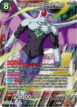 Dragon Ball Super - Power Absorbed - BT20-011 : Anilaza, Universe 3´s Ultimate Weapon (Super Rare) (8114717327607)
