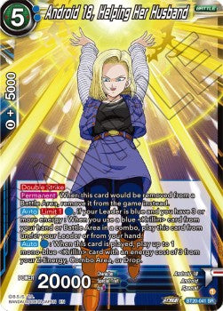 Dragon Ball Super - Power Absorbed - BT20-041 : Android 18, Helping Her Husband (Super Rare) (8114718277879)