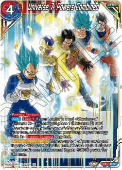 Dragon Ball Super - Power Absorbed - BT20-140 : Universe 7, Powers Combined (Super Rare) (Box Topper) (8114719588599)