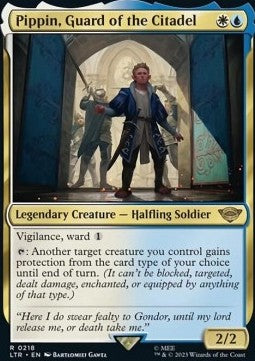 MTG - LOTR: Tales of Middle Earth - 0218 : Pippin, Guard of the Citadel (Foil) (8107104862455)