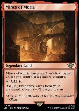 MTG - LOTR: Tales of Middle Earth - 0257 : Mines of Moria (Non Foil) (8107588092151)