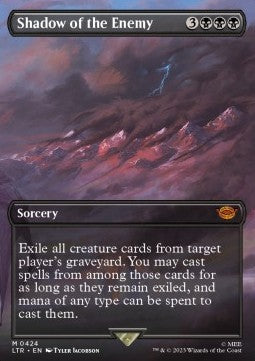 MTG - LOTR: Tales of Middle Earth - 0424 : Shadow of the Enemy (Non Foil) (7967757730039)