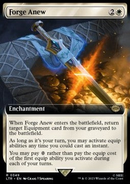 MTG - LOTR: Tales of Middle Earth - 0349 : Forge Anew (Borderless) (Non Foil) (8106954457335)