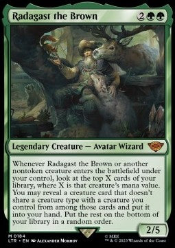 MTG - LOTR: Tales of Middle Earth - 0184 : Radagast the Brown (Non Foil) (8040822735095)