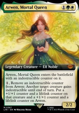MTG - LOTR: Tales of Middle Earth - 0367 : Arwen, Mortal Queen (Non Foil) (7967757107447)