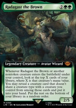MTG - LOTR: Tales of Middle Earth - 0365 : Radagast the Brown (Borderless) (Non Foil) (8040681963767)
