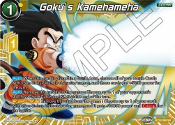 Dragon Ball Super - Critical Blow - BT22-086 : Goku´s Kamehameha (Super Rare) (8118973563127)