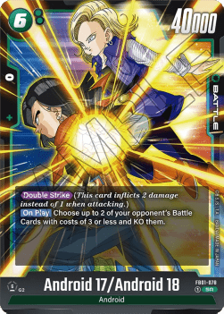 Dragon Ball Super - FB01-078 : Android 17 / Android 18 - Fusion World - Awakened Pulse (Super Rare) (8097505280247)