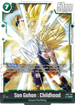 Dragon Ball Super - FB01-140 : Son Gohan : Childhood - Fusion World - Awakened Pulse (Secret Rare) (8097504624887)