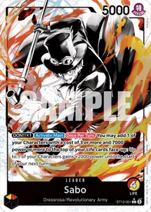 One Piece - Ultra Deck: The Three Brothers - ST13-001 : Sabo (Parallel) (8216368382199)