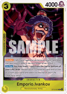 One Piece - Ultra Deck: The Three Brothers - ST13-005 : Emporio.Ivankov (Foil) (8216467407095)