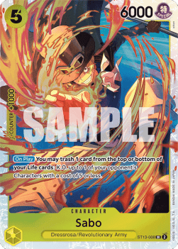 One Piece - Ultra Deck: The Three Brothers - ST13-008 : Sabo (Super Rare) (8216420483319)