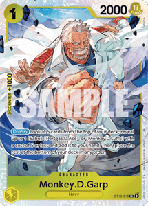 One Piece - Ultra Deck: The Three Brothers - ST13-013 : Monkey.D.Garp (Super Rare) (8216429265143)