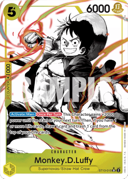One Piece - Ultra Deck: The Three Brothers - ST13-015 : Monkey.D.Luffy (Parallel) (8216401281271)