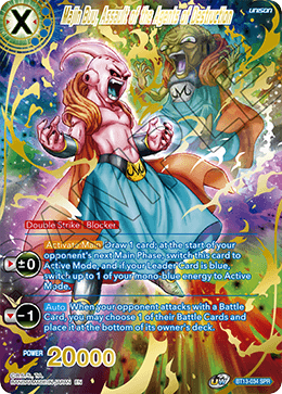 Supreme Rivalry - BT13-034 : Majin Buu, Assault of the Agents of Destruction (Special Rare) (7967737151735)