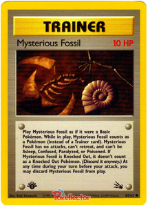 Fossil - 62/62 : Mysterious Fossil (Non Holo) (7964576350455)