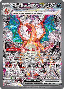 SCARLET AND VIOLET, Obsidian Flames - 223/197 : Charizard ex (Full Art) (7962483851511)
