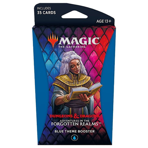 Magic The Gathering -  Blue - Theme Booster - Adventures in the Forgotten Realms (7947670028535)