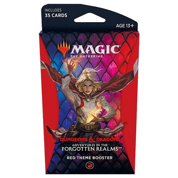 Magic The Gathering -  Red - Theme Booster - Adventures in the Forgotten Realms (7947669995767)