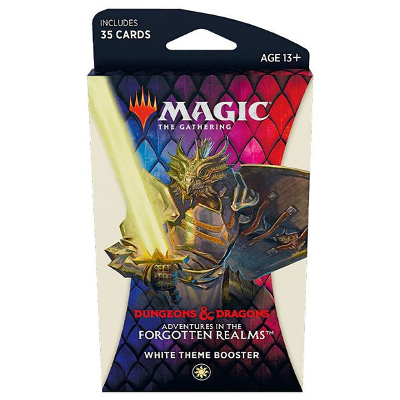 Magic The Gathering -  White - Theme Booster - Adventures in the Forgotten Realms (7947669766391)