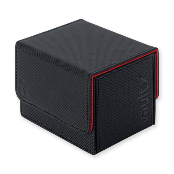 Vault X - eXo-Tec - Sideloading Deck Box - Black/Electric Red - 100+ (8000107184375)