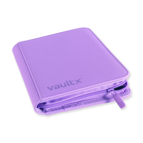 Vault X - eXo-Tec - 4 Pocket Zip Binder - Purple (8069149425911)