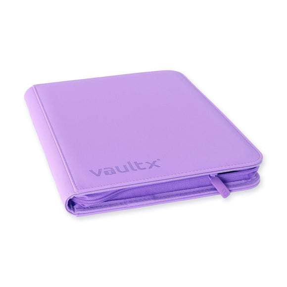 Vault X - eXo-Tec - 9 Pocket Zip Binder - Purple (7943260766455) (7943598244087)