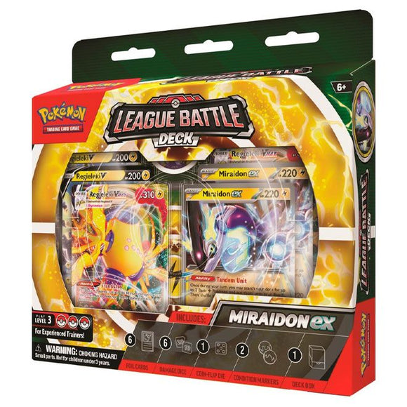 Pokemon - League Battle Deck - Miraidon ex (7981592477943)